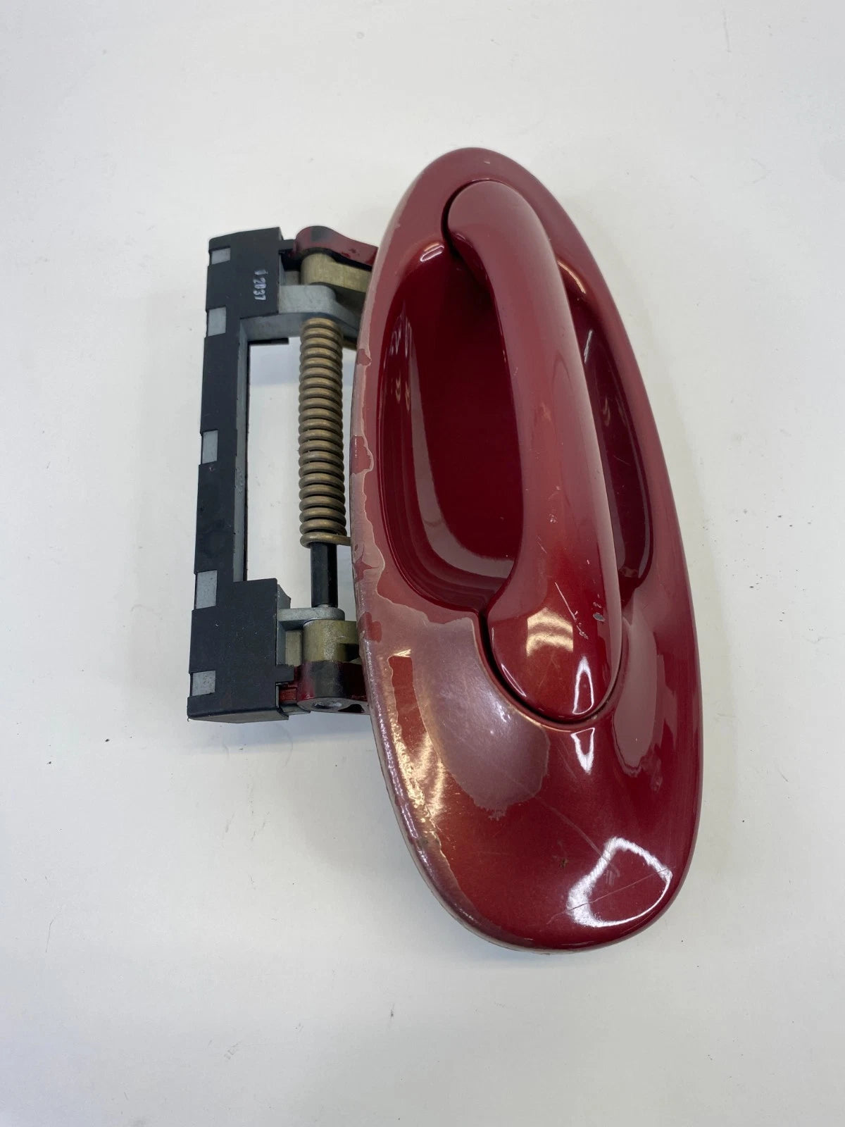 2003-2007 SAAB 9-3 FRONT RIGHT PASSENGER DOOR EXTERIOR DOOR HANDLE 294 CHILI RED