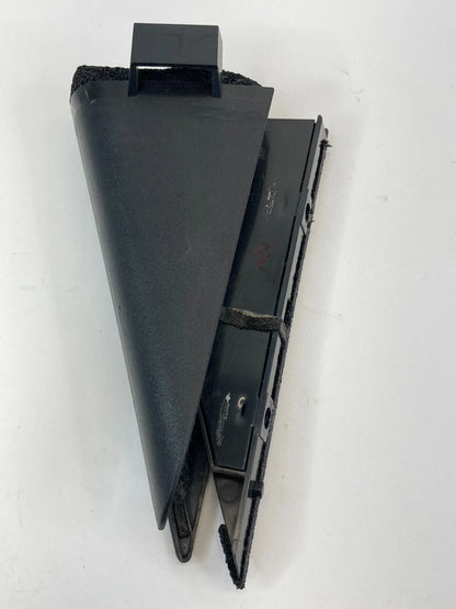 08-13 NISSAN ROGUE REAR LEFT DOOR INNER CORNER WINDOW GLASS COVER CHANNEL TRIM