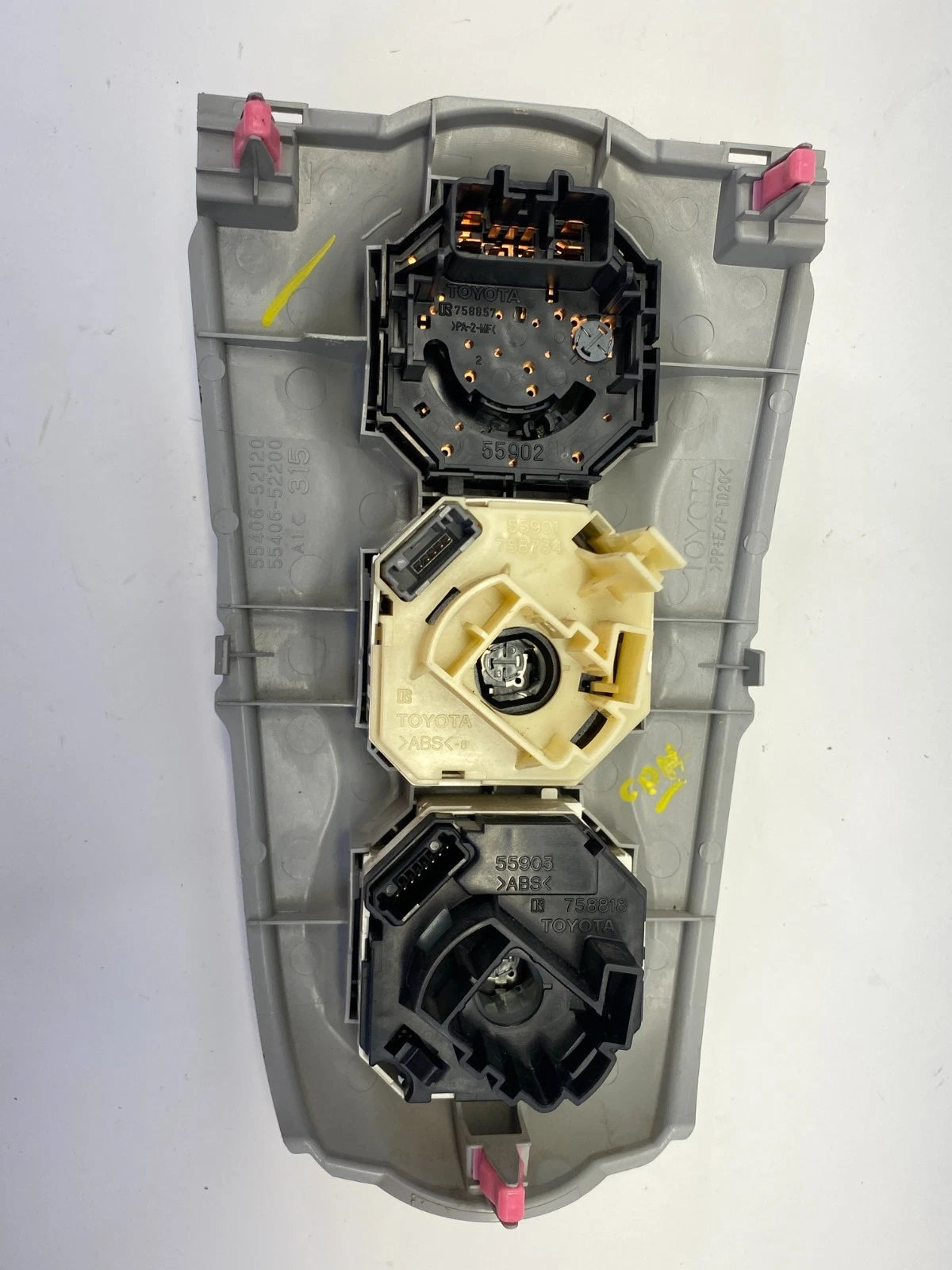 2009-2011 TOYOTA YARIS DASH AC HVAC HEATER CLIMATE CONTROL PANEL 55406-52200 OEM