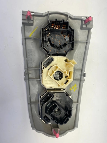 2009-2011 TOYOTA YARIS DASH AC HVAC HEATER CLIMATE CONTROL PANEL 55406-52200 OEM