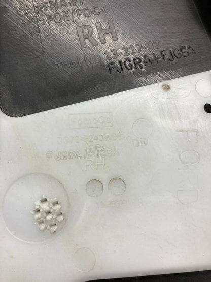2013 14 15 2016 FORD FUSION FRONT RIGHT SIDE LOWER B PILLAR TRIM PANEL COVER