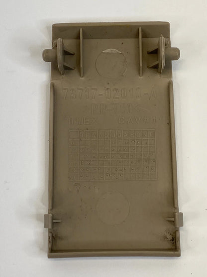 2003-2008 TOYOTA COROLLA BACK DECK CHILD ANCHOR SEAT COVER TRIM 7371702010A