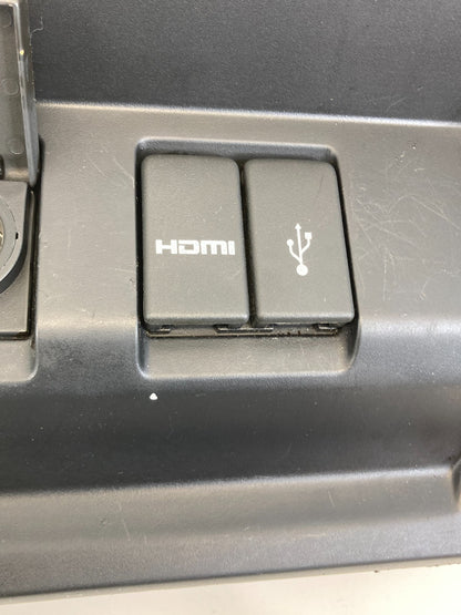 2015-2020 Honda Fit Dash Lower Power Outlet HDMI USB Input w/ Bezel Trim OEM
