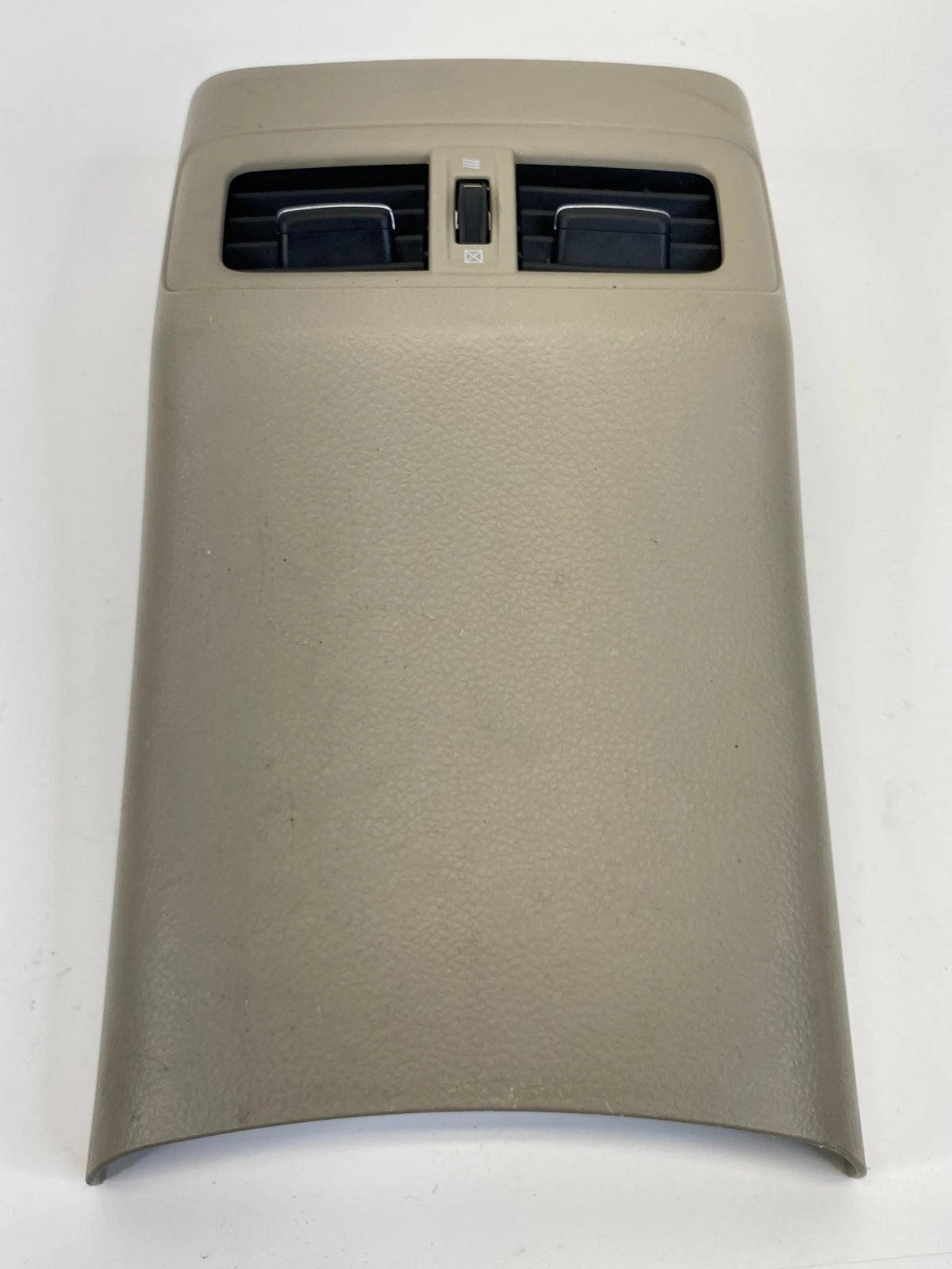 10 11 12 13 SUZUKI KIZASHI REAR CENTER CONSOLE COVER W/ AIR VENTS BEIGE OEM