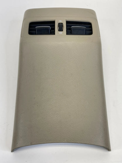 10 11 12 13 SUZUKI KIZASHI REAR CENTER CONSOLE COVER W/ AIR VENTS BEIGE OEM
