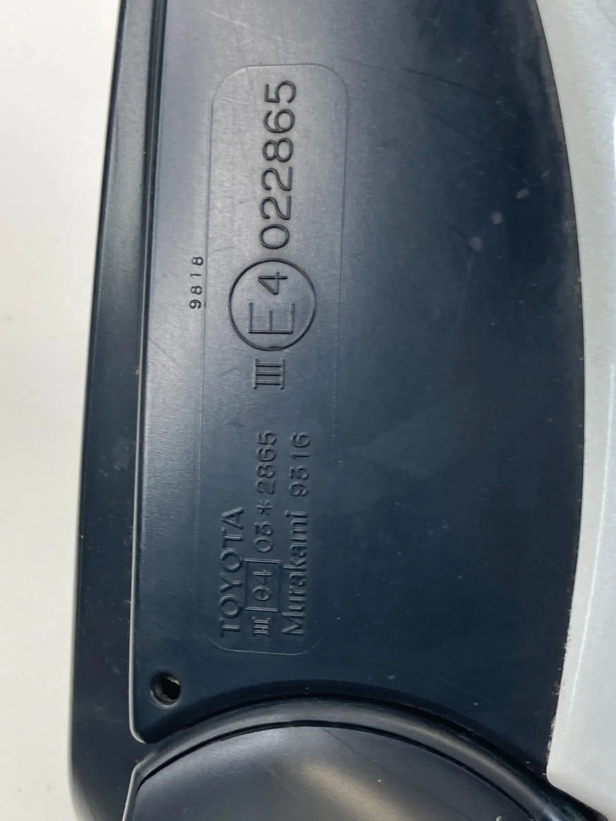 2010-2015 TOYOTA PRIUS RIGHT PASSENGER SIDE VIEW POWER DOOR MIRROR E4022865 OEM