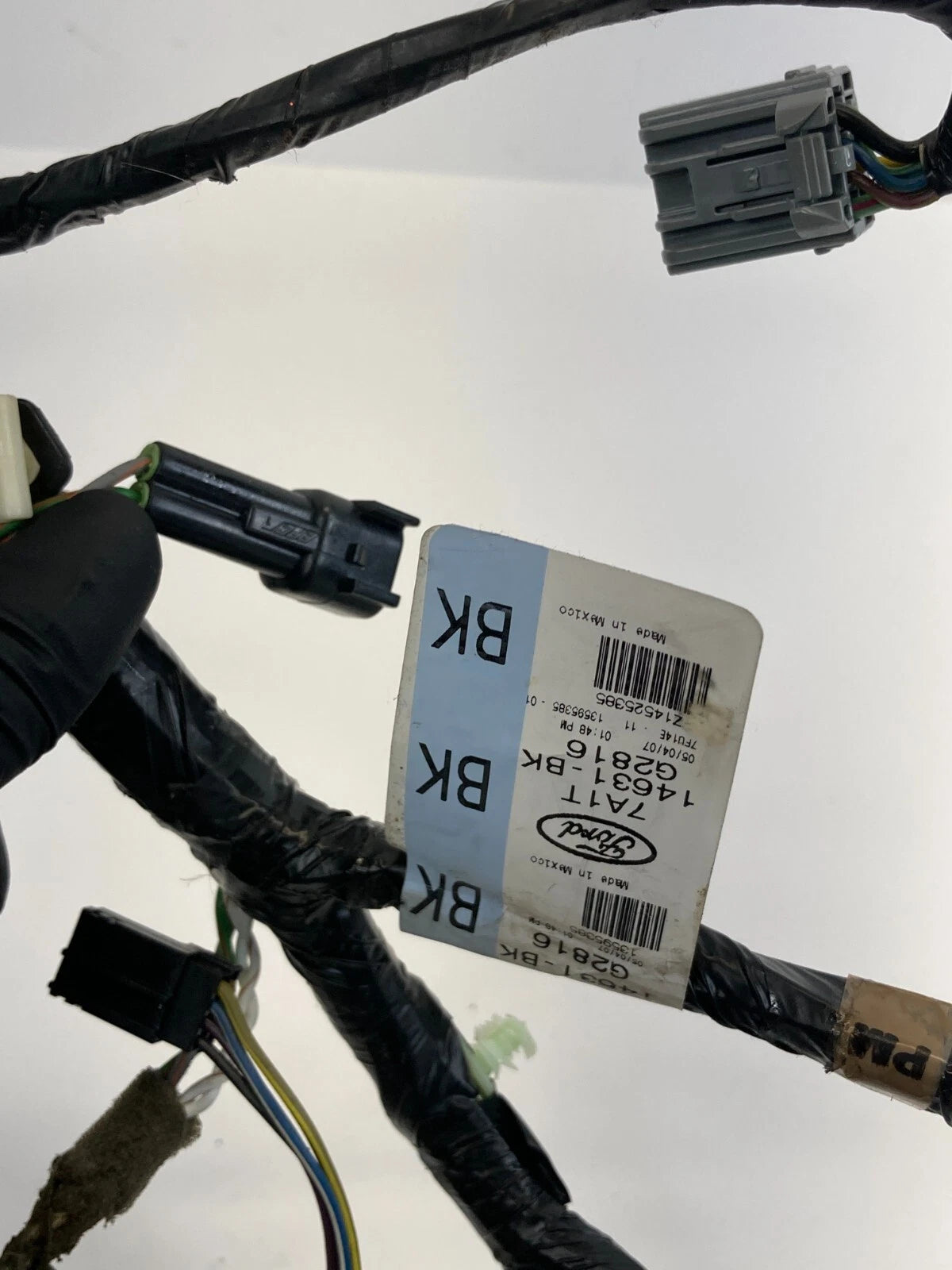 2007-2010 LINCOLN MKX FRONT LEFT DOOR WIRING WIRE HARNESS 7A1T-14631-BKG2816 OEM