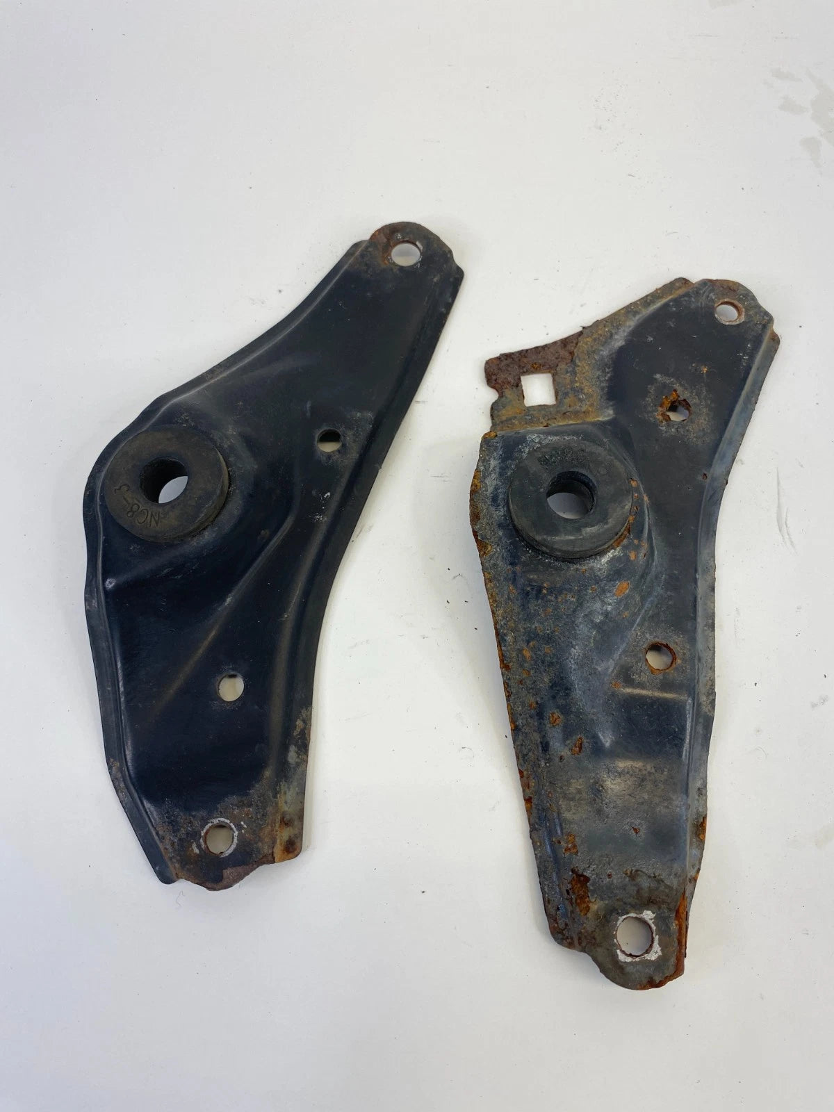 08-12 Honda Accord / Crosstour Upper Radiator Bracket Mount Support Pair Set OEM