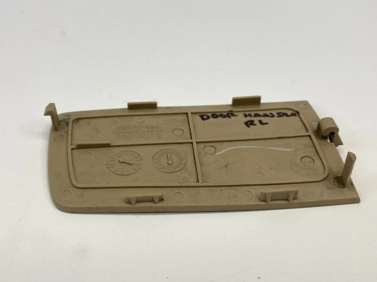 07-09 NISSAN SENTRA REAR LEFT SIDE INNER DOOR HANDLE BEZEL CAP TRIM COVER OEM