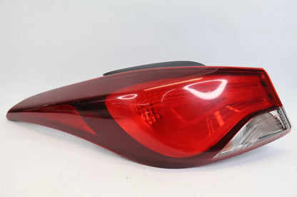 2014-2016 HYUNDAI ELANTRA LEFT DRIVER OUTER TAILLIGHT TAIL LIGHT LAMP 92401-3X2