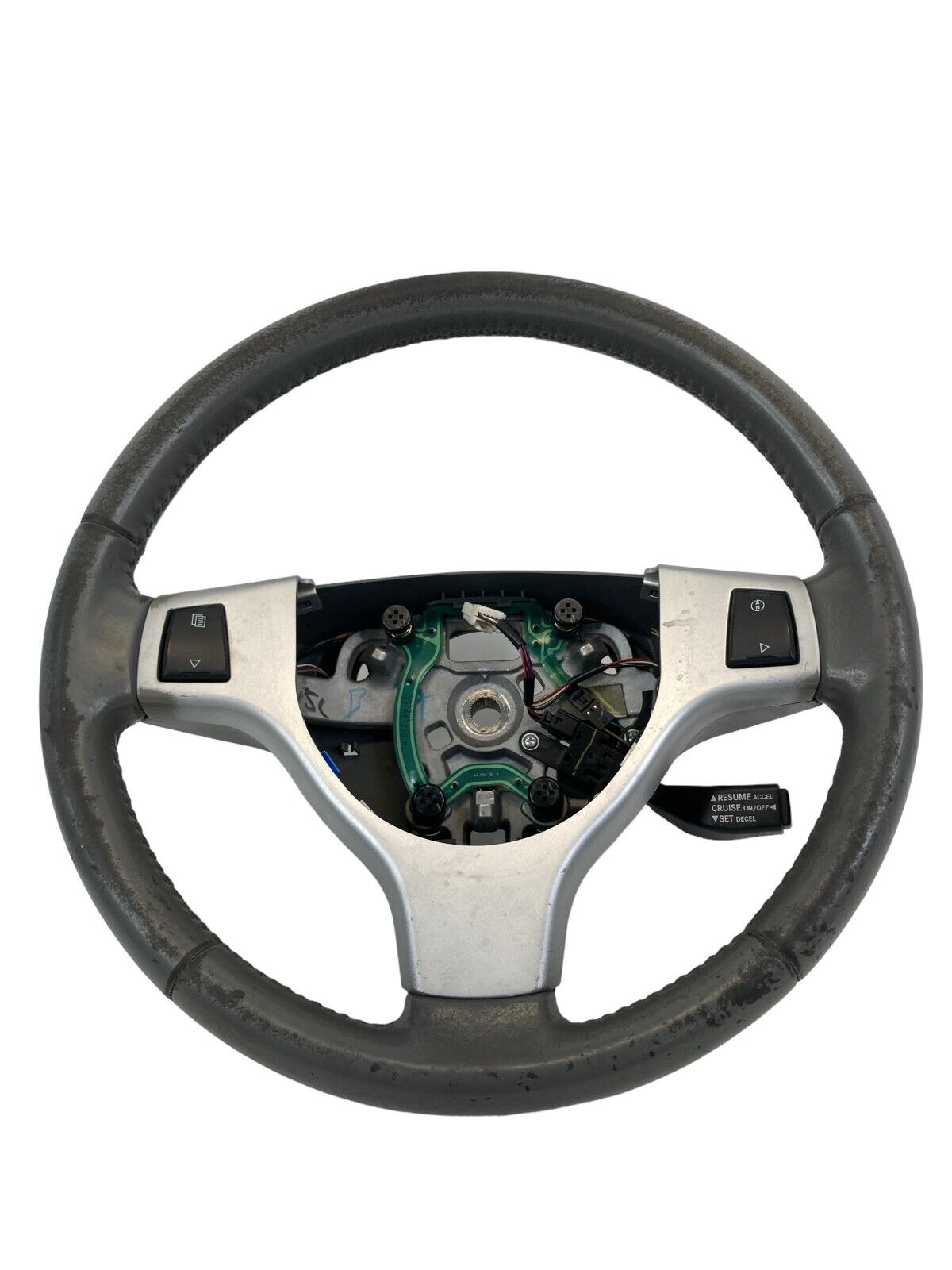 2008-2010 Dodge Grand Caravan Left Steering Wheel W/ Cruise Control 0ZP231D5AE