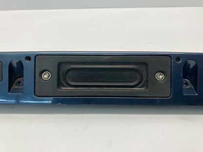 04-07 VOLVO S40 TRUNK LID LICENSE PLATE HANDLE BEZEL TRIM MOLDING 30699681 BLUE