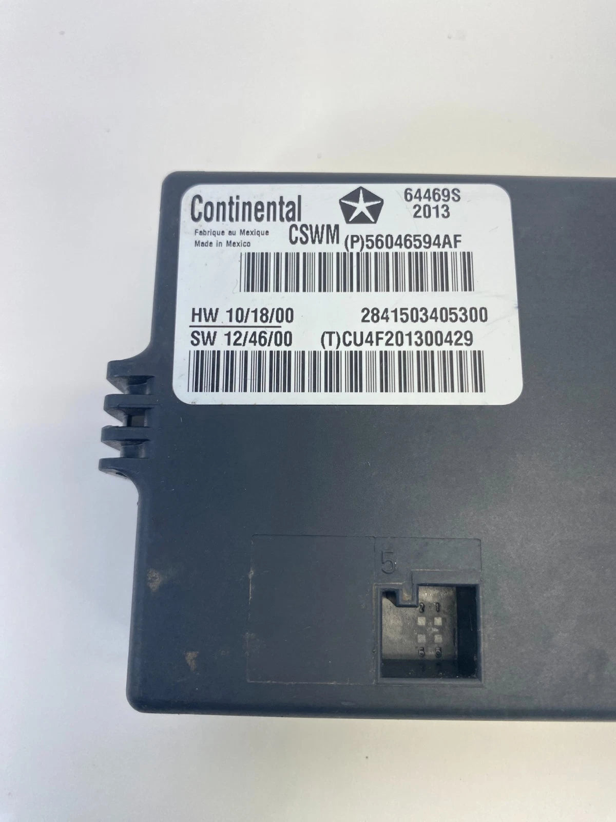 2013 2014 13 14 DODGE DART HEATED SEAT CONTROL MODULE UNIT MOPAR 56046594AF OEM