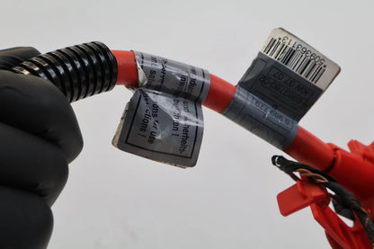 2008 BMW 535XI 08-10 535I RR TRUNK POSITIVE BATTERY CABLE SENSOR 61126989780 OEM