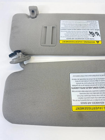2015-2020 KIA SEDONA ROOF LEFT & RIGHT SUNVISOR PAIR SET OEM
