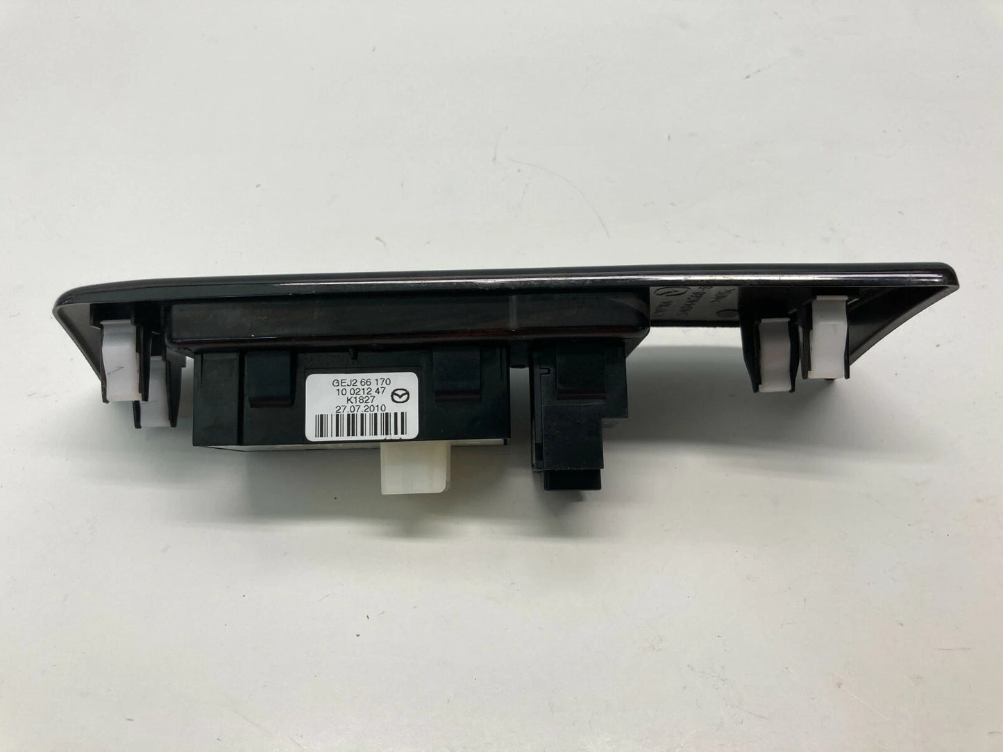 11-13 MAZDA 6 INFO TRUNK RELEASE OPENER SWITCH BUTTON TRIM BEZEL GEJ266170 OEM