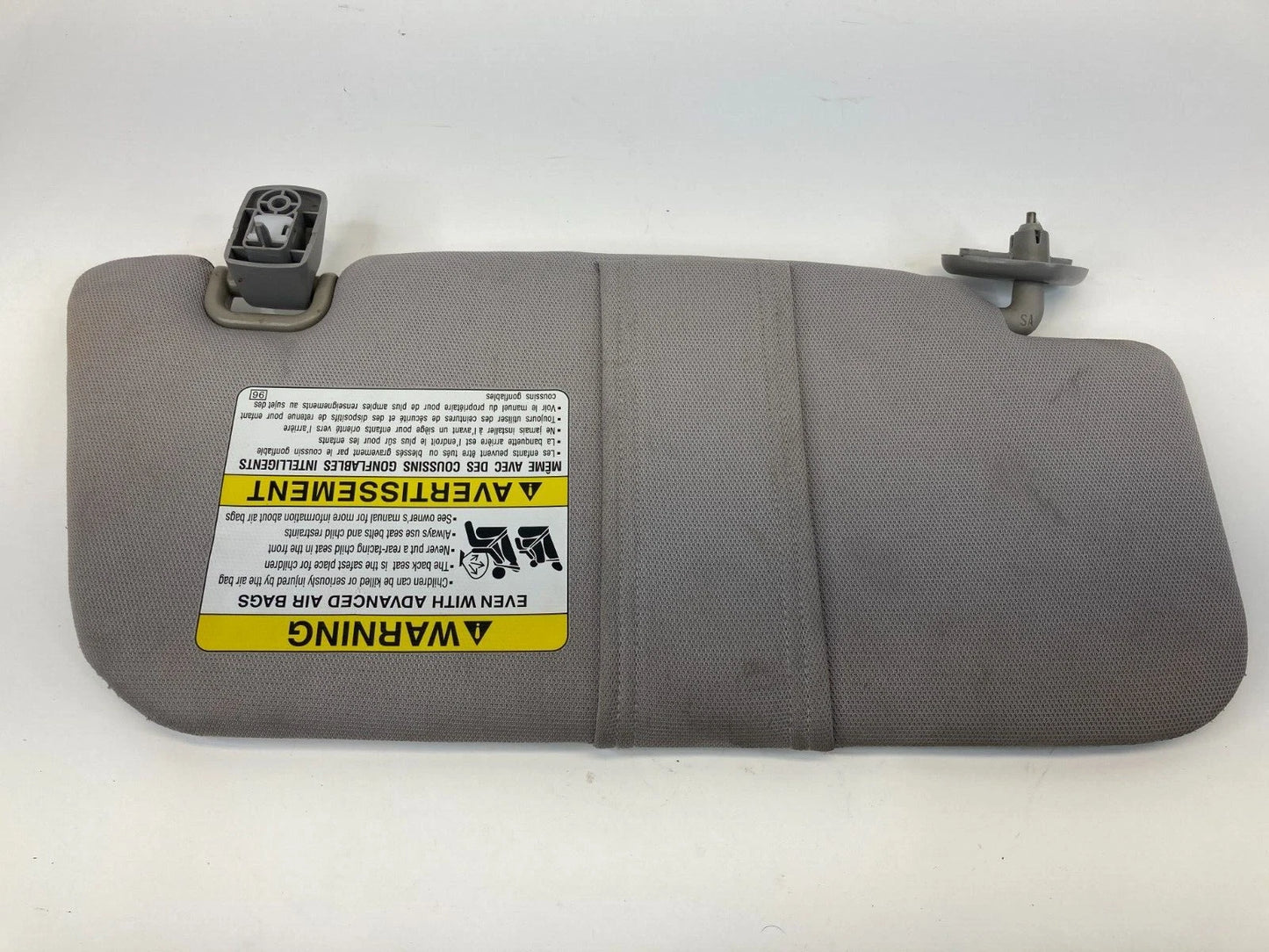 2006 2007 2008 SUBARU FORESTER ROOF LEFT SUNVISOR DRIVER SUN VISOR SHADE OEM