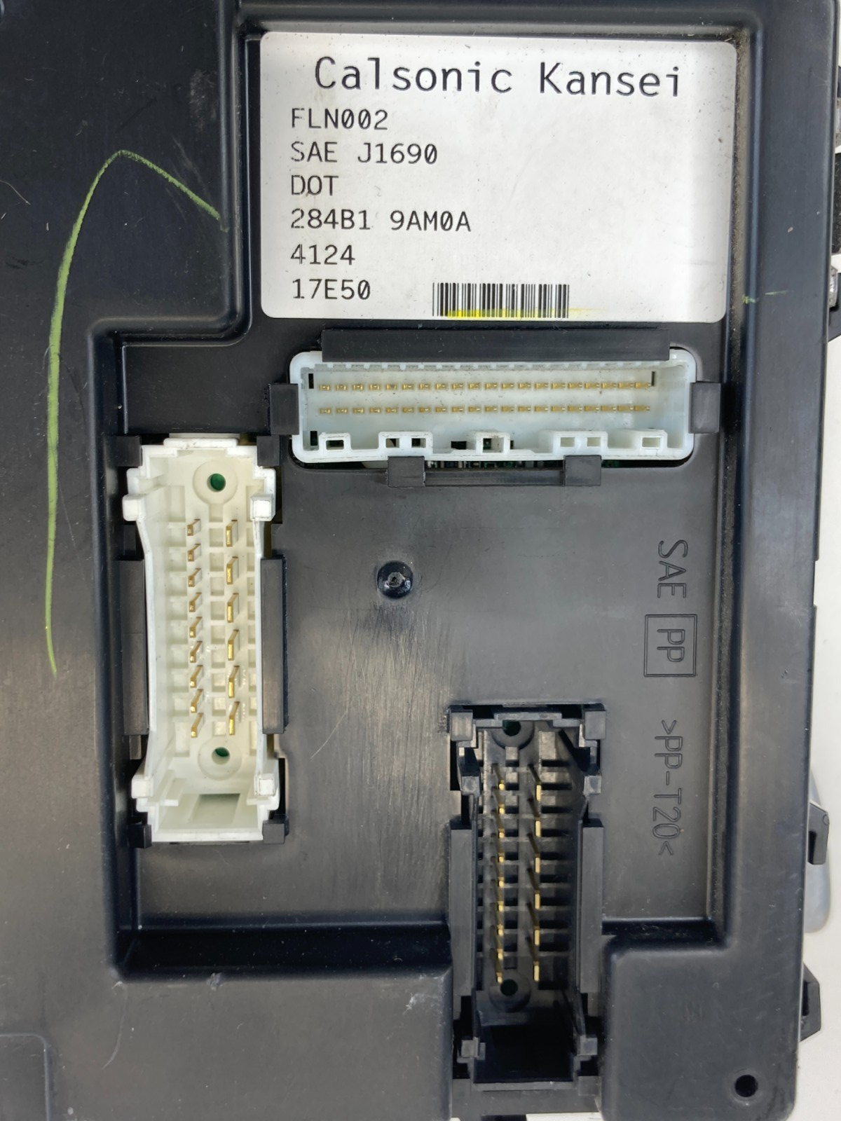 2014-2018 Nissan Sentra 1.8L Body Computer Control Module Unit BCM 284B1-9AM0A
