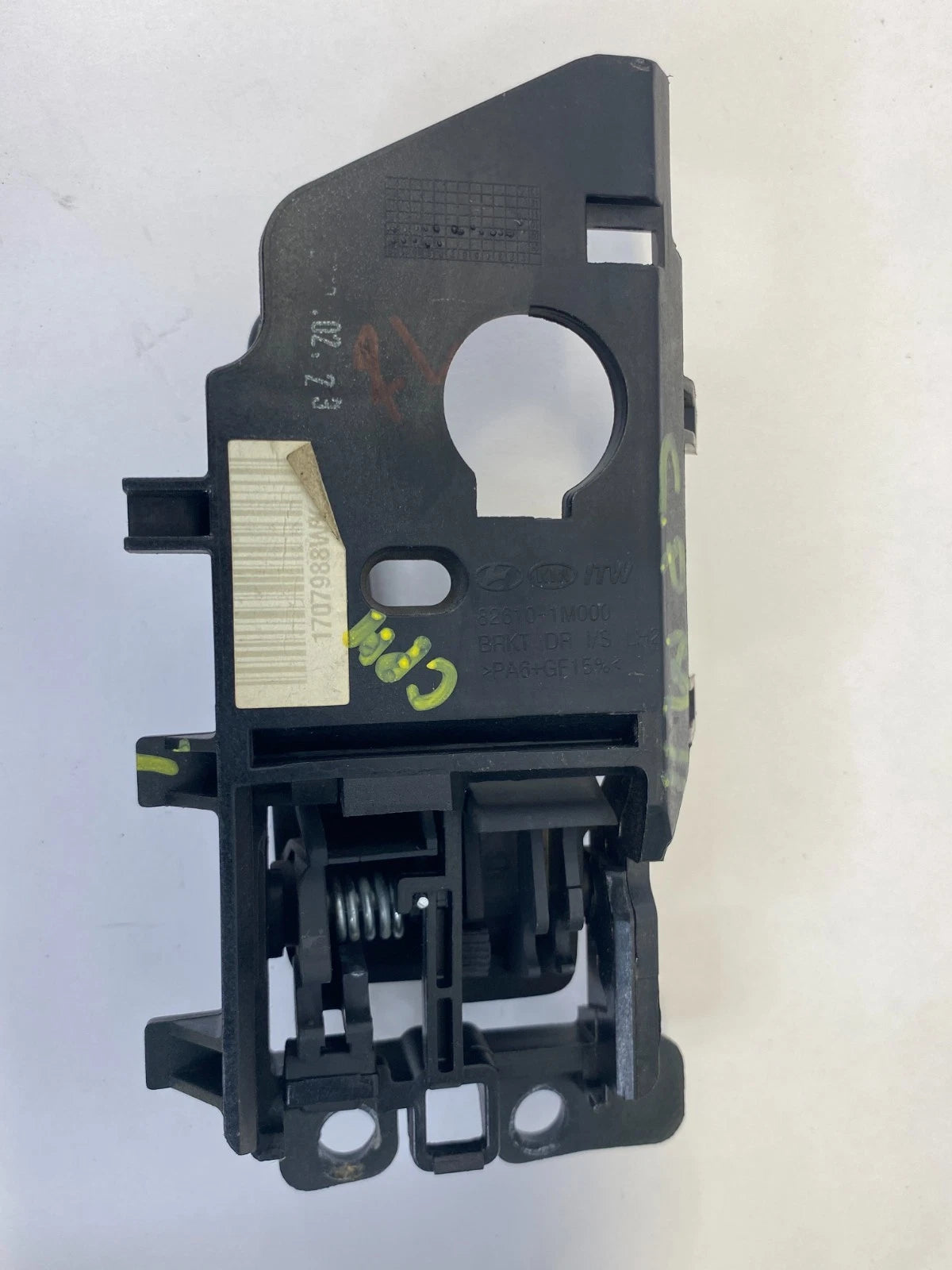 2010-2013 KIA FORTE INTERIOR DOOR HANDLE REAR LEFT DRIVER SIDE OEM 82620-1M000