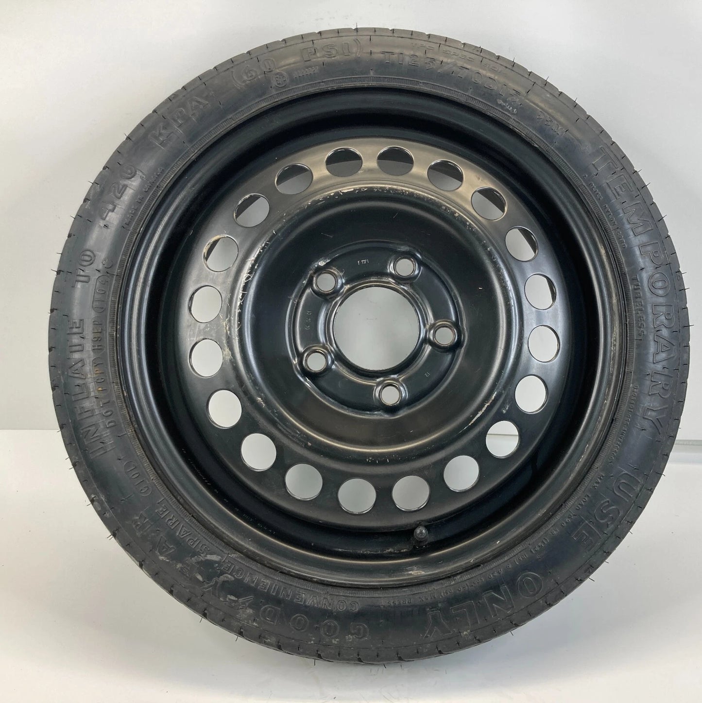 97-05 BUICK CENTURY COMPACT SPARE DONUT TIRE WHEEL RIM GOODYEAR T125/70D15 95M