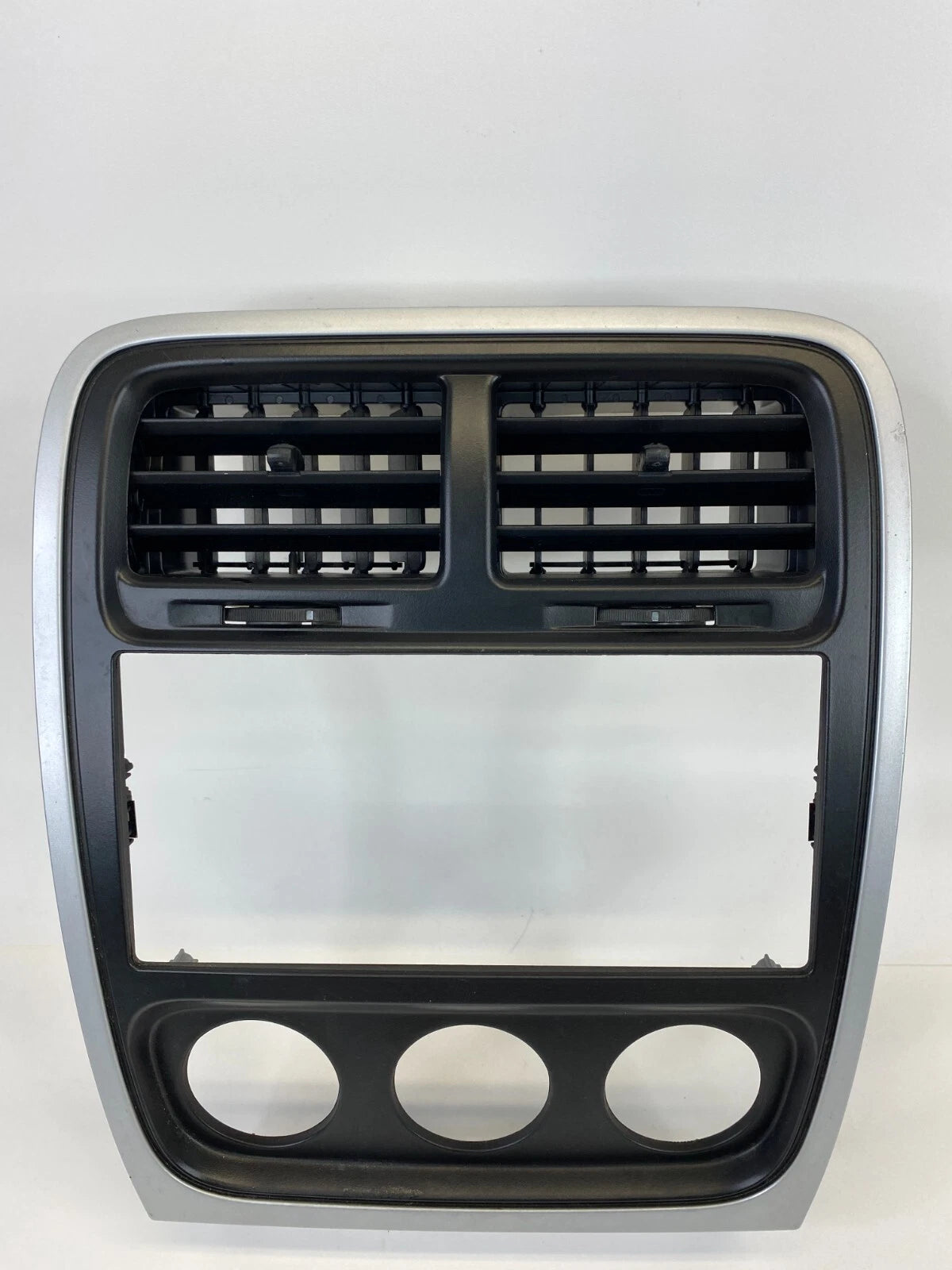 2010-2012 DODGE CALIBER DASH RADIO & CLIMATE CONTROL COVER TRIM BEZEL SURROUND