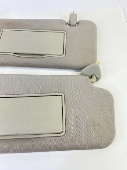 2009-2014 Nissan Murano Sunvisor Left & Right Sun Visor Shade Pair Set OEM