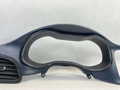 15-17 CHRYSLER 200 DASH SPEEDO CLUSTER BEZEL PANEL W/ AIR VENT 1UY30TRMAC OEM