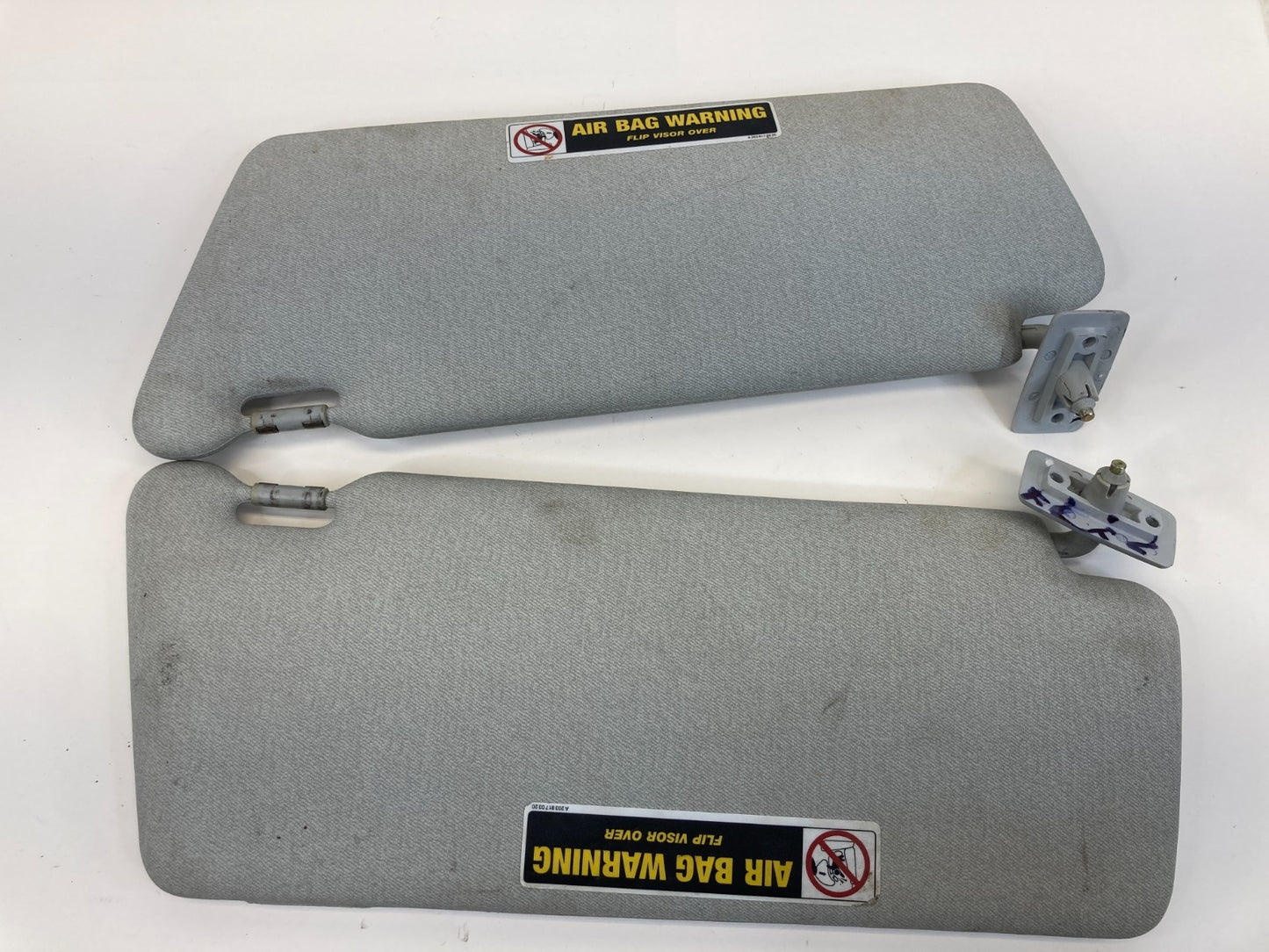 1998-2002 Mercedes-Benz E430 Left & Right Sunvisor Sun Visor Shade Pair Set OEM