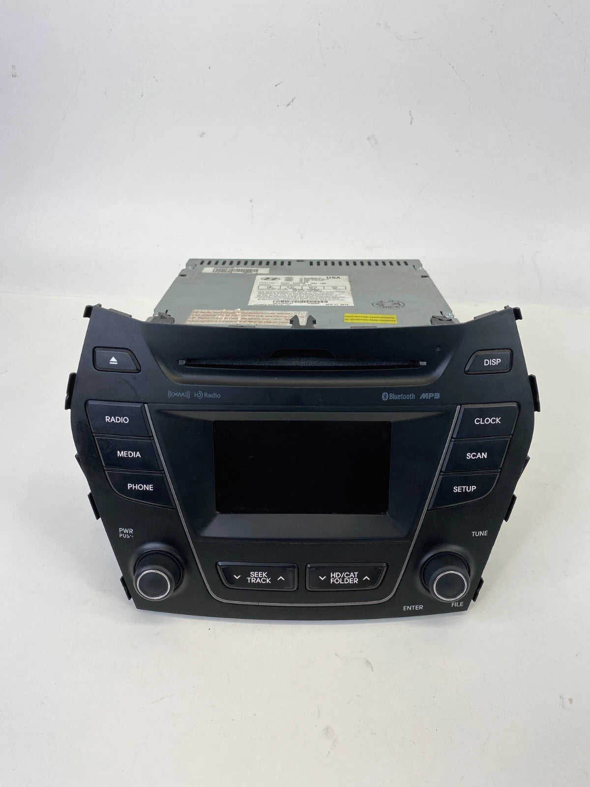 2014-2015 HYUNDAI SANTA FE AM FM CD MP3 RADIO RECEIVER 96180-B89514X OEM