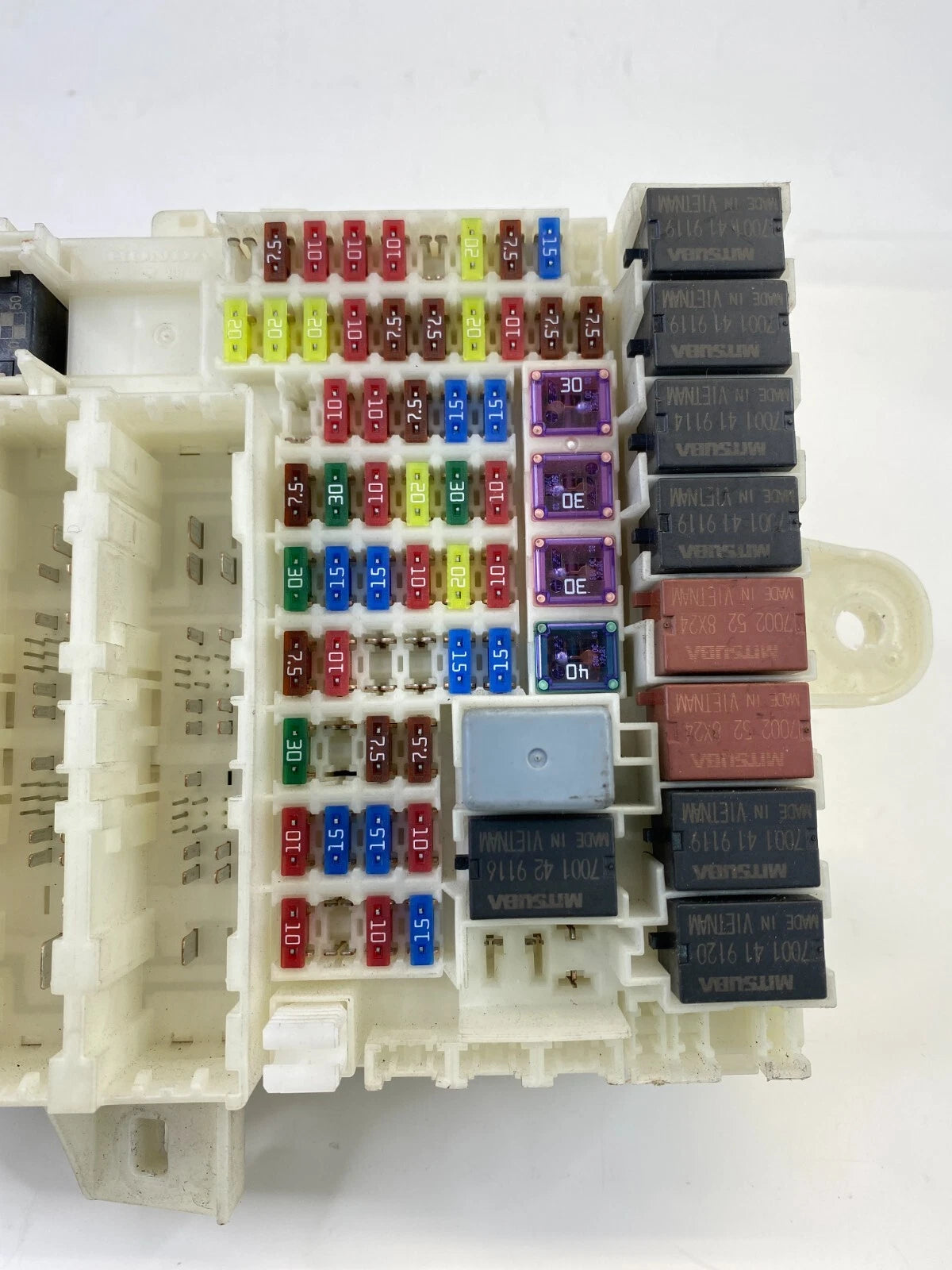 2010 HONDA INSIGHT 1.3L L4 HYBRID INTERIOR CABIN FUSE BOX RELAY JUNCTION BLOCK