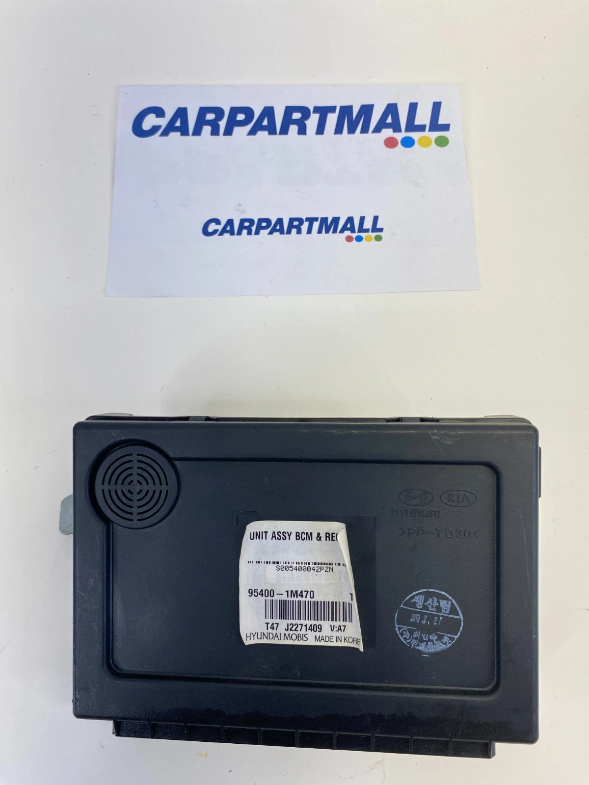 2010-2013 KIA FORTE 2.0L L4 AT BODY CONTROL MODULE COMPUTER BCM BCU 95400-1M471