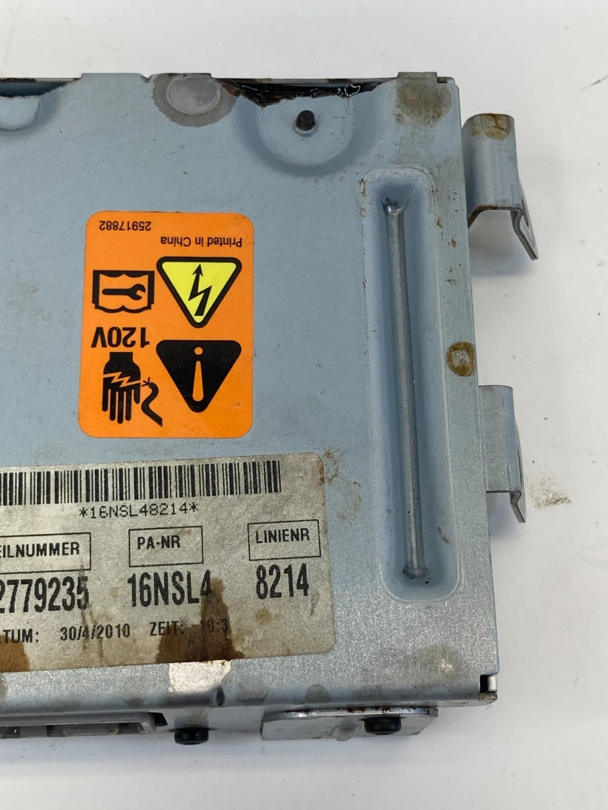 2011 BUICK REGAL 2.4L L4 A/T AC/DC POWER INVERTER CONTROL MODULE 12779235 OEM