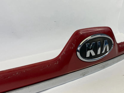 07-09 KIA SPORTAGE REAR TAILGATE LIFTGATE LICENSE MOLDING W/ EMBLEM & LAMP OEM
