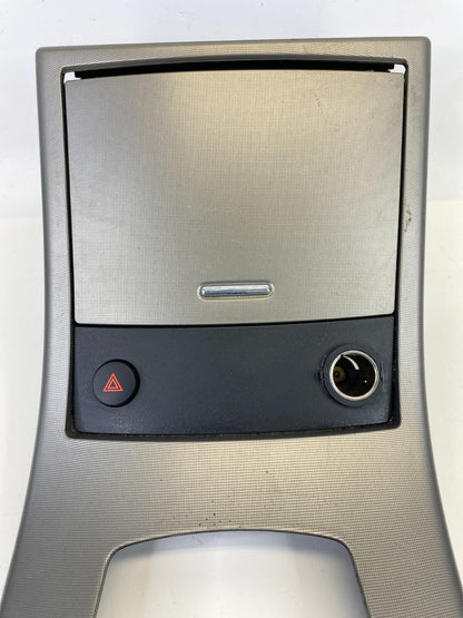 05 06 Nissan Altima Center Console Shifter Bezel Trim Panel & Hazard Switch OEM