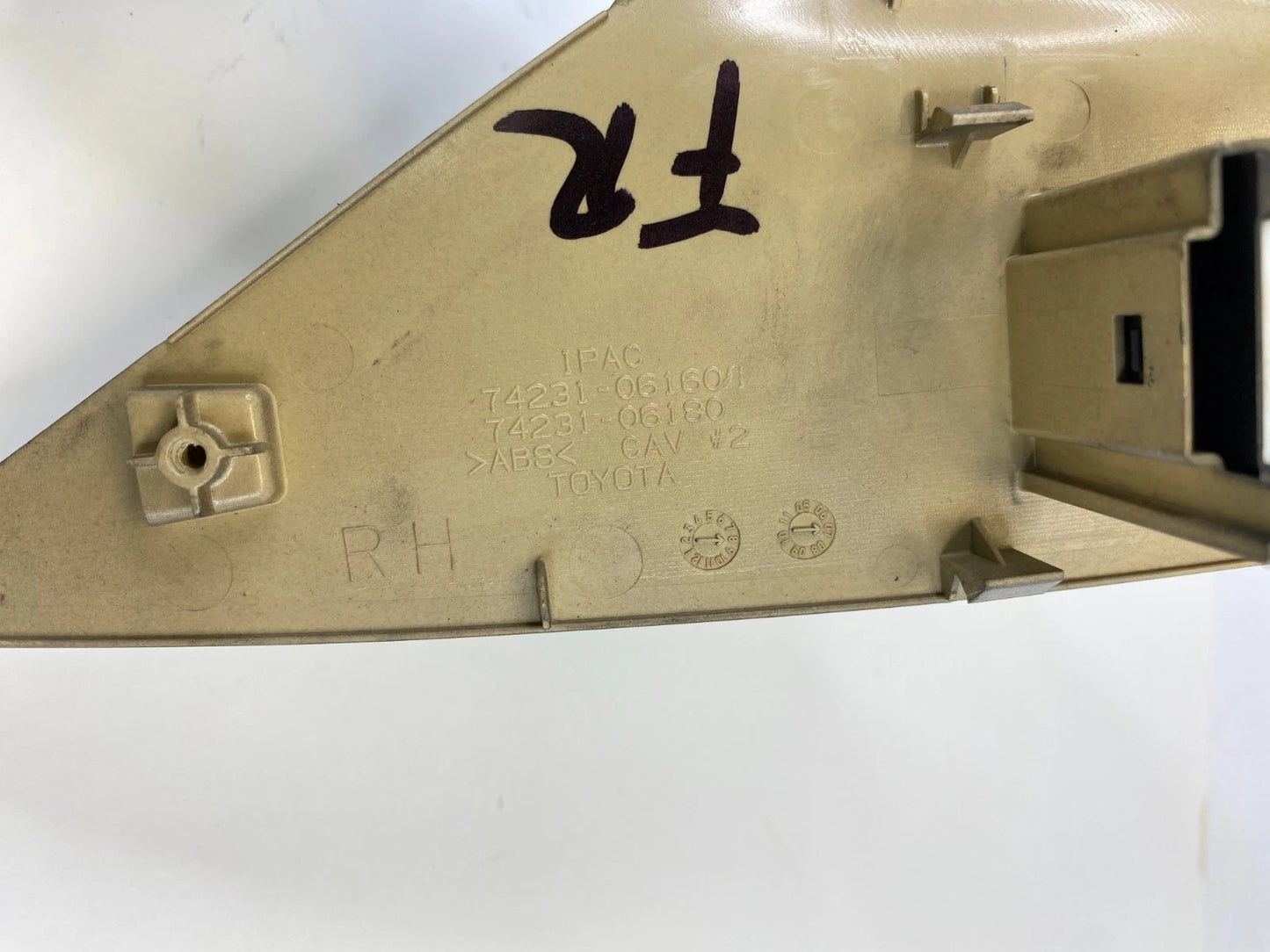 2007-2009 TOYOTA CAMRY FRONT RIGHT DOOR WINDOW CONTROL SWITCH W/BEZEL OEM