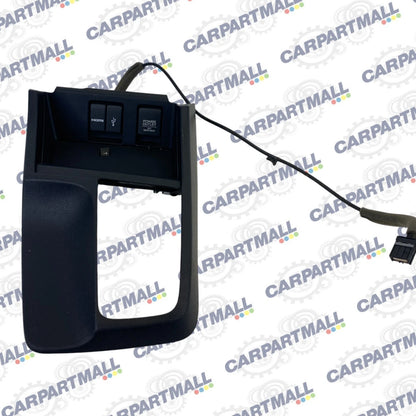 13-15 Honda Civic Gear Shifter Trim Center Console Power Oulet w/HDMI 77295-TR6