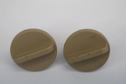2012-2017 HYUNDAI ACCENT DASH GLOVE BOX KNOB STOPPER PAIR SET OEM