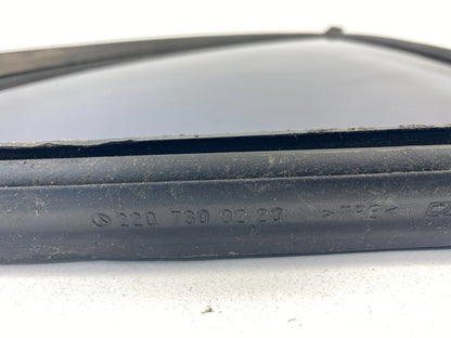 00-02 MERCEDES-BENZ S500 REAR RIGHT SIDE QUARTER WINDOW GLASS VENT 2207300220
