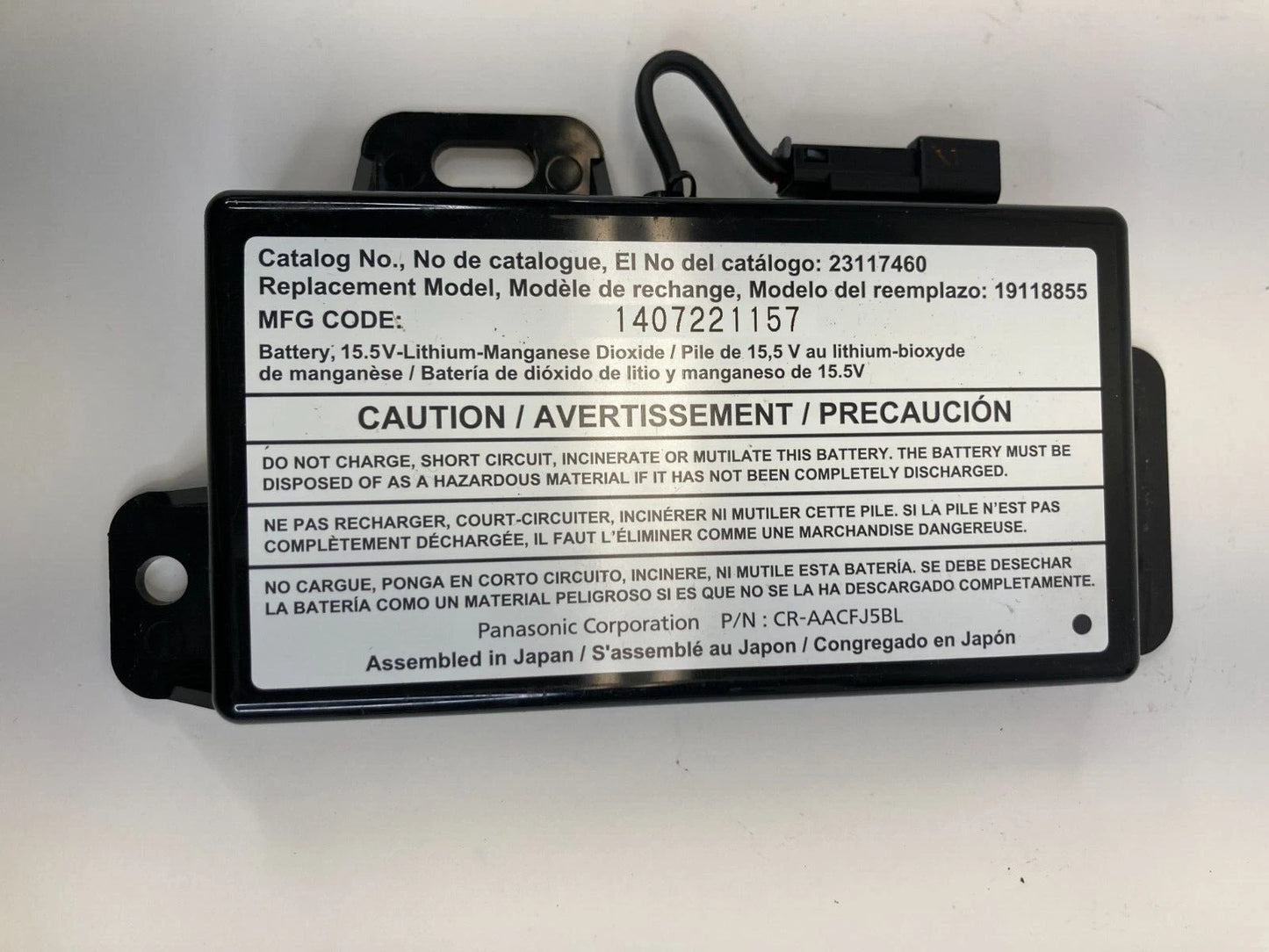 2011-2017 BUICK REGAL ONSTAR COMMUNICATION INTERFACE MODULE BATTERY 23117460 OEM