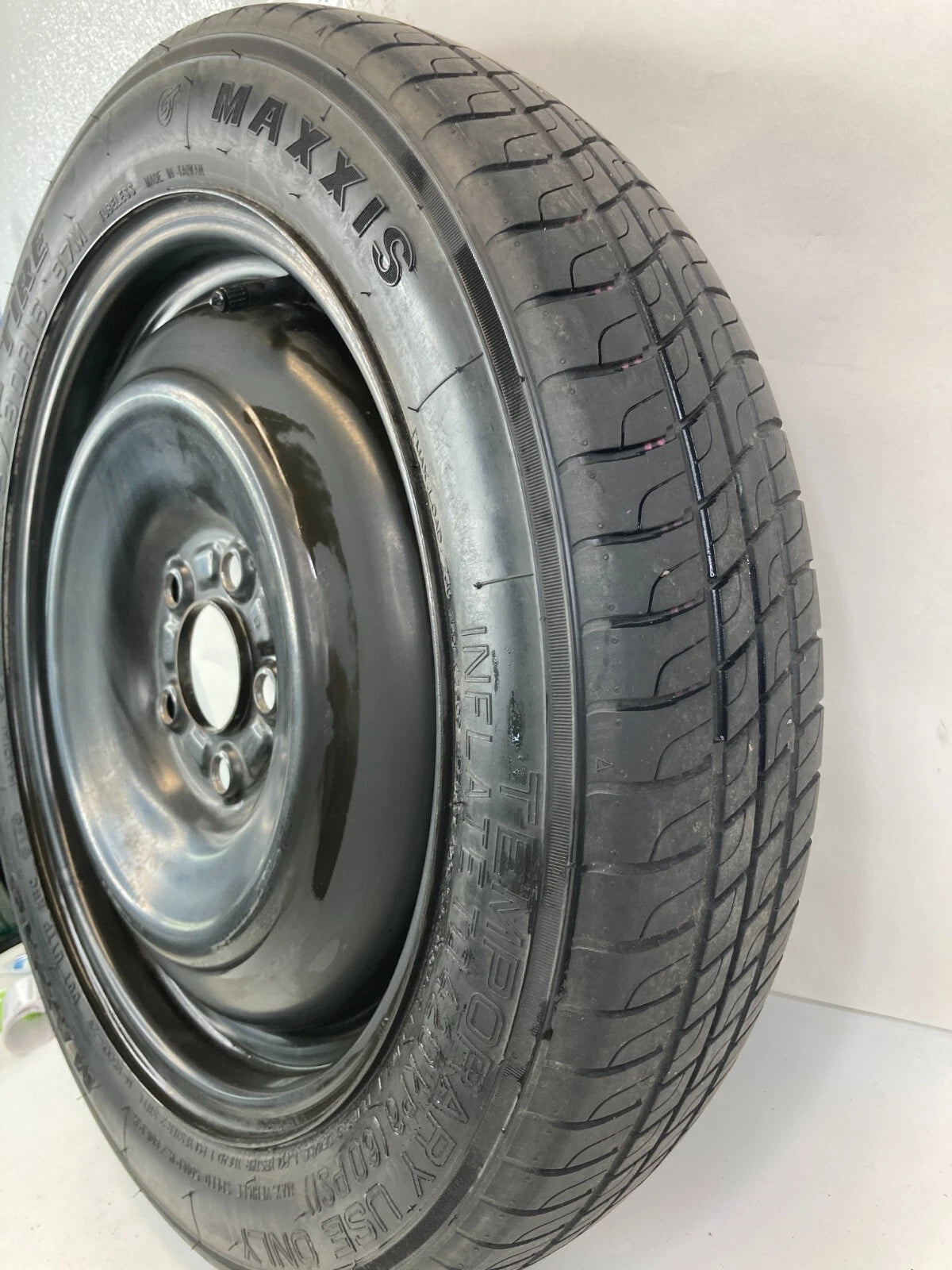 2012-2018 FORD FOCUS EMERGENCY SPARE TIRE WHEEL COMPACT T125/80 R16 E4-0233368