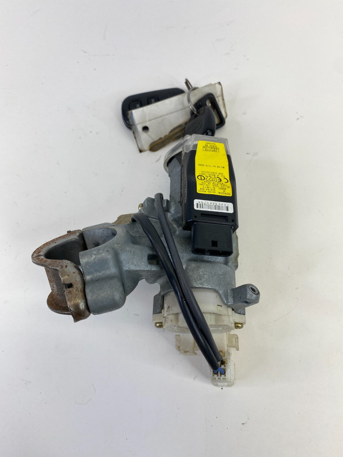 2001-2003 Toyota Highlander Ignition Switch Lock Cylinder & Key 89783-48030 OEM