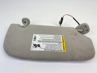 2005-2007 SAAB 9-7X LEFT DRIVER SIDE SUNVISOR SUN VISOR SHADE W/ ILLUMINATION