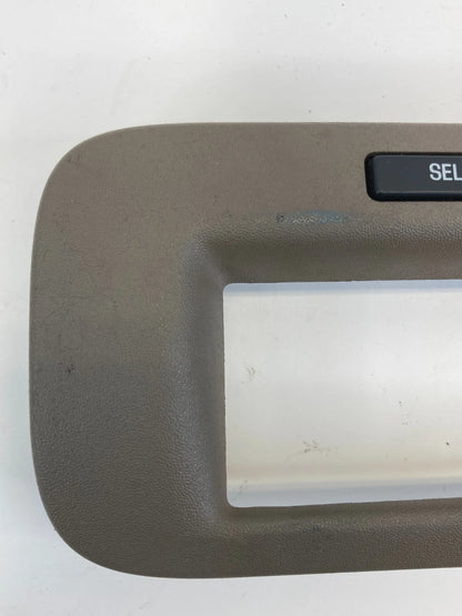 1998-2002 LINCOLN TOWN CAR CLIMATE CONTROL A/C HEATER BEZEL TRIM OEM
