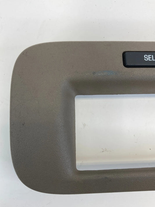 1998-2002 LINCOLN TOWN CAR CLIMATE CONTROL A/C HEATER BEZEL TRIM OEM
