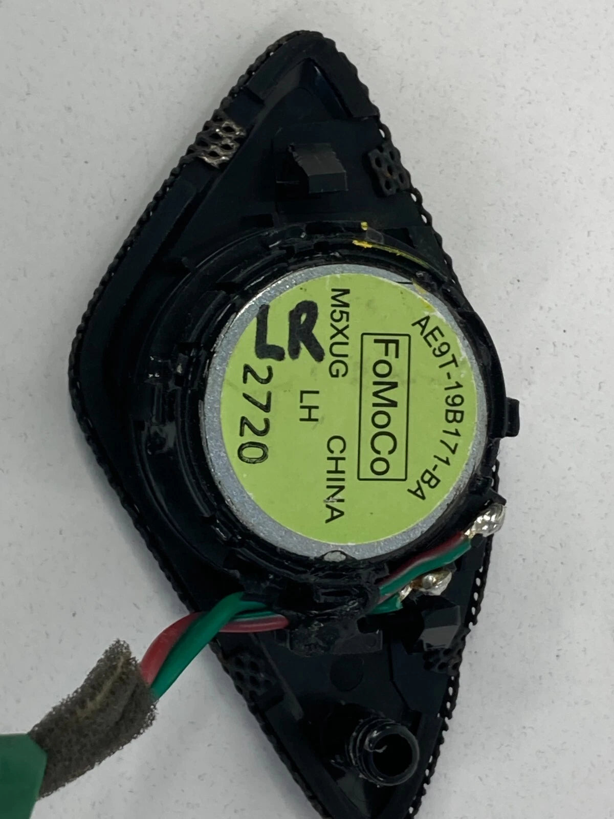 10-19 LINCOLN MKT REAR LEFT INNER DOOR HANDLE TWEETER SPEAKER AE9T-19B171-BA OEM