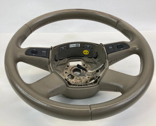 2006-2011 AUDI A6 STEERING WHEEL W/ CONTROLS SWITCH ASSEMBLY 4E0-419-091-AH OEM