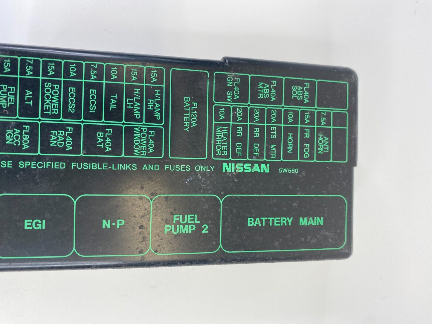 2002 Nissan Pathfinder 3.5L V6 Upper Fuse Box Relay Box Cover Trim Panel OEM