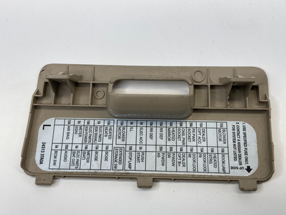 2013-2015 Nissan Altima Dash Left Fuse Relay Box Door Lid Trim Cover 68964-3TA0A