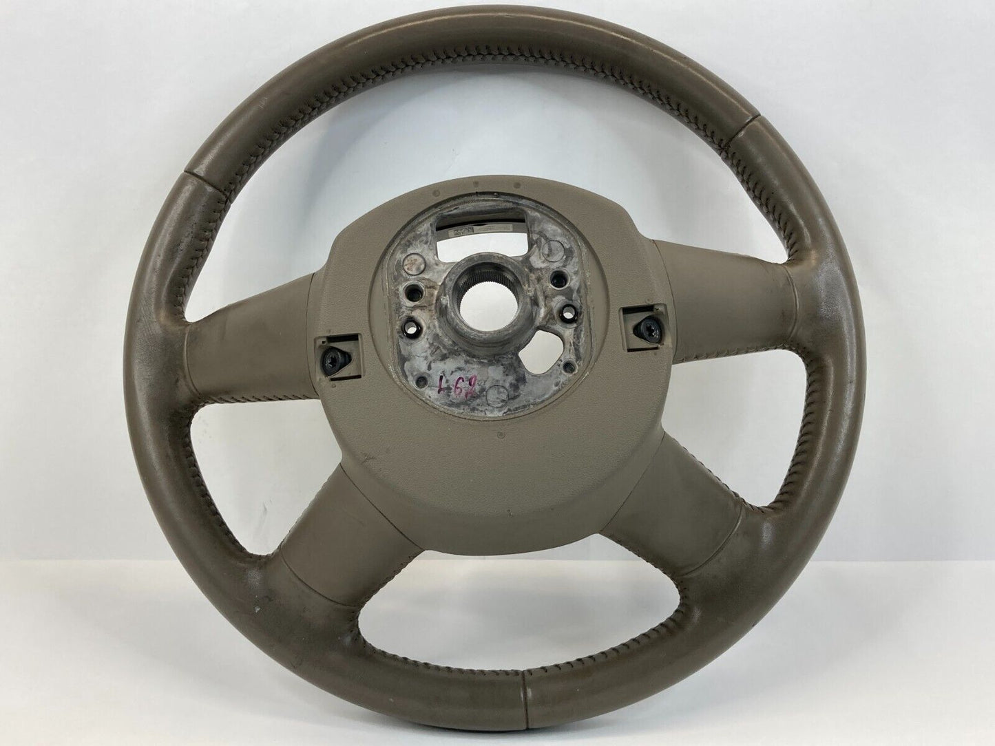 2006 2007 2008 Audi A6 Left Driver Side Steering Wheel 4F0-419-091-DB-1ZH OEM