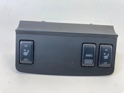 09-14 NISSAN MURANO FRONT LH RH HEATED SEAT AWD LOCK CONTROL SWITCH BUTTONS OEM